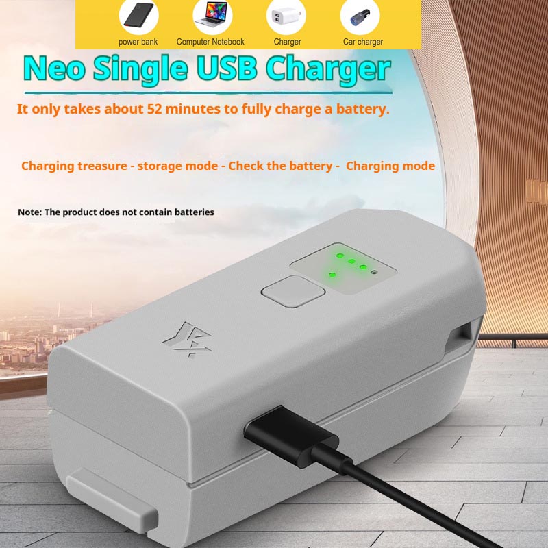 Drone Power Bank - Carregador de bateria usb bidirecional para