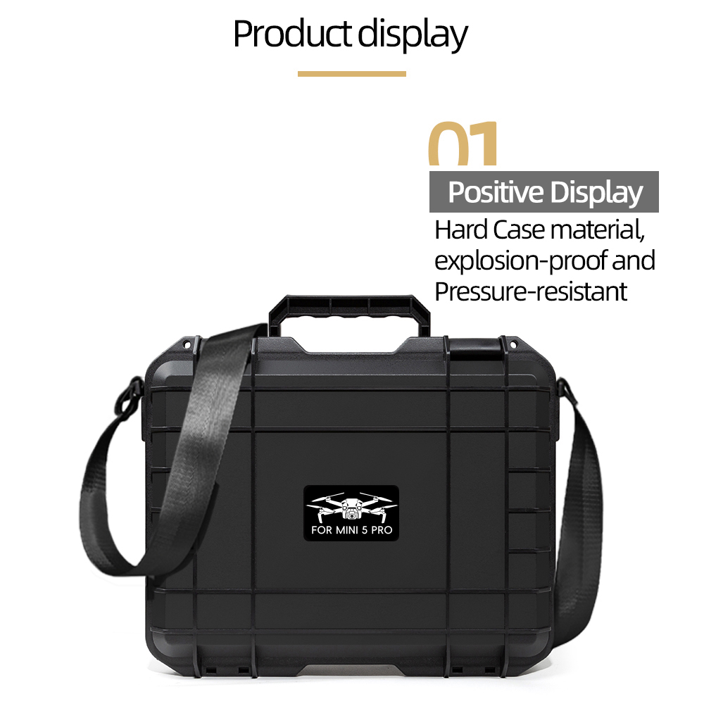 Caso para dji mini 5 pro caso  - Drone Hard Shell Case avaliação e preço